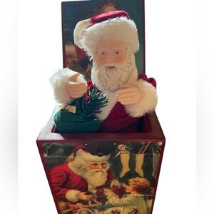 St. Nicholas c1909 Musical Jack-in-the-Box
